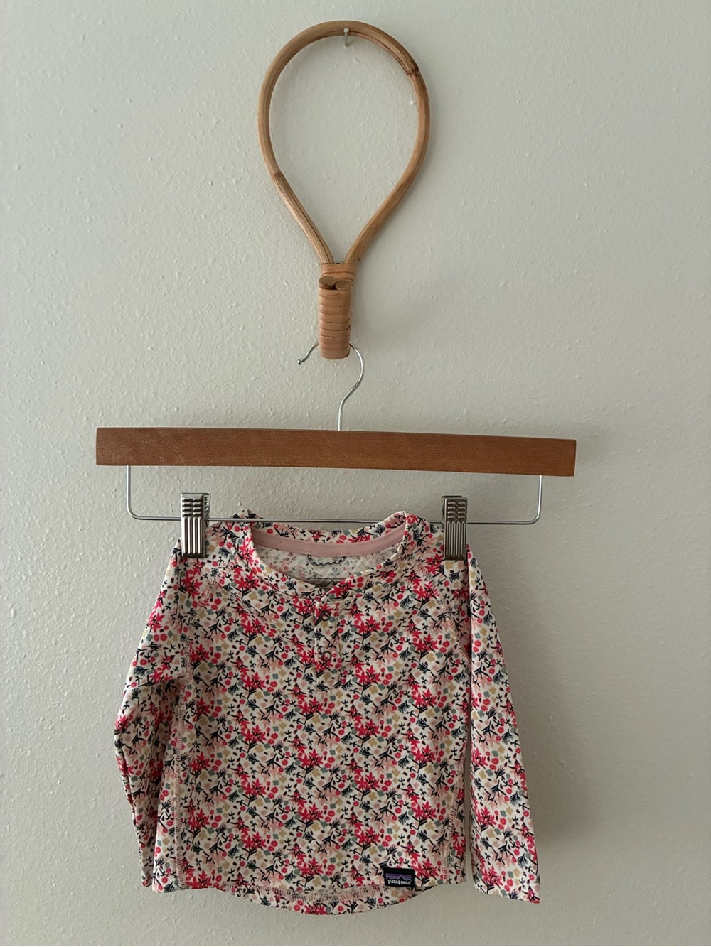 Children's Patagonia Capilene Baselayer in Floral